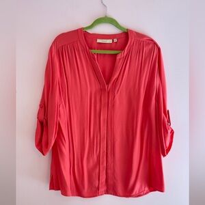 Women's Coral Blouse